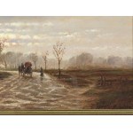 Monachijscy malarze około 1900 roku, Krajobraz w pobliżu Dachau?