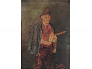 Peintre néerlandais du 19e/20e siècle, Le musicien