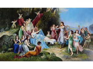 Josef Kugler after Hans Zatzka, Germany 1913 - 1975