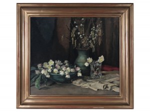 Peintre inconnu, Nature morte aux fleurs