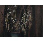 Unknown painter, Still life with flowers