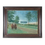 Unknown painter of the 20th century, Racecourse