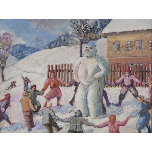 Artists of the 20th century, The dance around the snowman