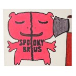 Spooky, Series of four paintings