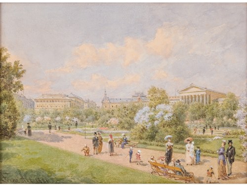 Franz Alt, Vienna 1821 - 1914 Vienna
