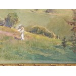 Unknown painter of the 19th/20th century, View of a monastery