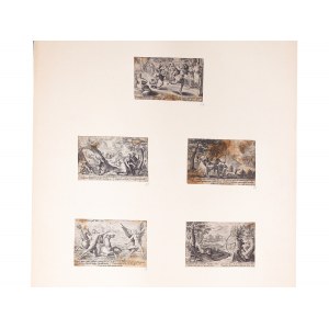 Crispin van de Passe the Elder, Five engravings