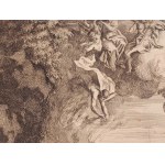 Baroque copper engraving, 17th/18th century