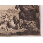 Baroque copper engraving, 17th/18th century