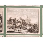 Nine copper engravings after, Johann Elias Ridinger