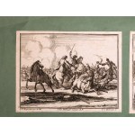 Nine copper engravings after, Johann Elias Ridinger