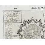 Book page with map of the island of Elba