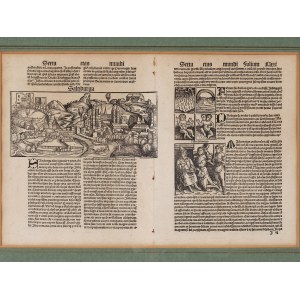 Book page Saltzburga, 16th/17th century