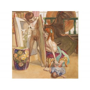 Franz von Bayros, Zagreb 1866 - 1924 Vienna