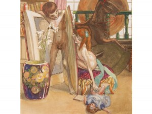 Franz von Bayros, Zagreb 1866 - 1924 Vienna