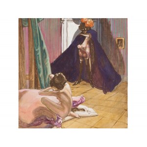 Franz von Bayros, Zagreb 1866 - 1924 Vienna