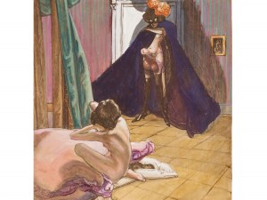Franz von Bayros, Zagreb 1866 - 1924 Vienna
