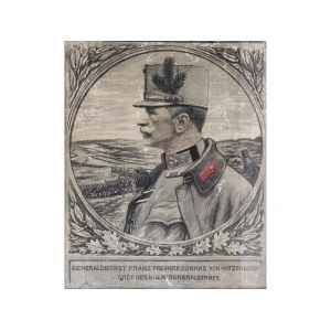 Portrait of Colonel General Franz Freiherr Conrad von Hötzendorf