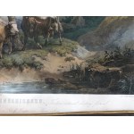 A Tyrolean target shooting, Lithograph by E. Weixelgärtner