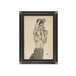 Collotype on paper, from the portfolio Egon Schiele, 1917