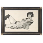 Collotype on paper, from the portfolio Egon Schiele, 1917