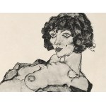 Collotype on paper, from the portfolio Egon Schiele, 1917