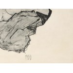 Collotype on paper, from the portfolio Egon Schiele, 1917