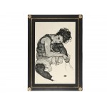Collotype on paper, from the portfolio Egon Schiele, 1917
