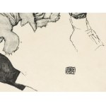 Collotype on paper, from the portfolio Egon Schiele, 1917