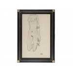 Collotype on paper, from the portfolio Egon Schiele, 1917