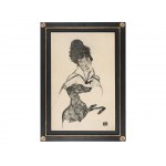 Collotype on paper, from the portfolio Egon Schiele, 1917