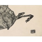 Collotype on paper, from the portfolio Egon Schiele, 1917