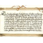 Maximilian cycle, 7 selected motifs in the style of the Middle Ages