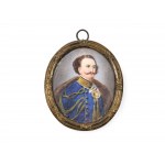 Collection of five watercolor miniatures, Around 1900