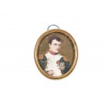 Collection of five watercolor miniatures, Around 1900