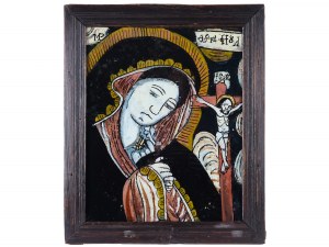 Reverse glass picture