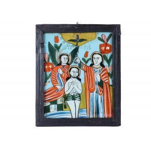 Reverse glass picture