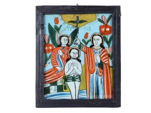 Reverse glass picture