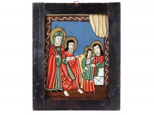 Reverse glass picture