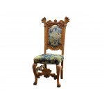 Armchair with original tapestry, Baroque