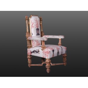 Magnificent armchair, Italy?