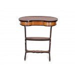 Kidney-shaped table, Biedermeier
