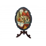 Table with painting, 18th century