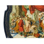 Table with painting, 18th century