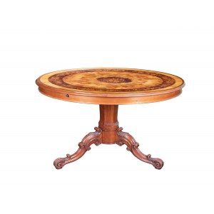 Round table, In the Biedermeier style