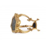 Small figural gold table, Around 1880