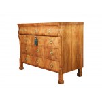 Biedermeier chest of drawers with 4 drawers, Around 1840