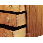Biedermeier chest of drawers with 4 drawers, Around 1840