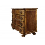 Baroque style chest of drawers, 4-tiered