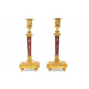 Pair of candlesticks, France